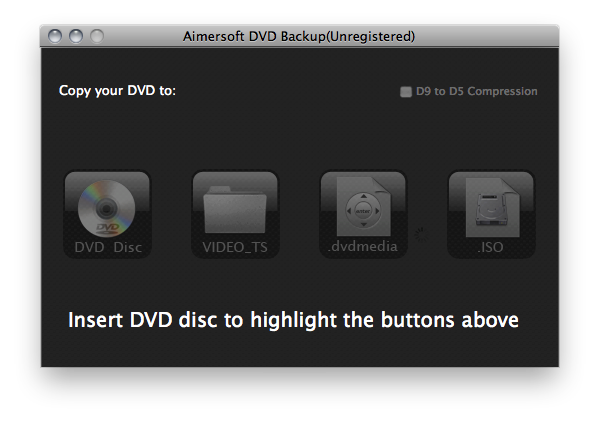 Aimersoft DVD Backup(Unregistered)